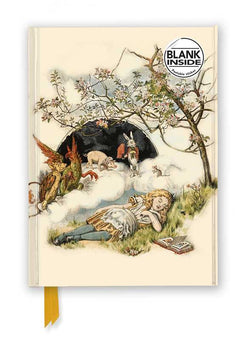 British Library: Alice Asleep, from Alice's Adventures in Wonderland (Foiled Blank Journal)