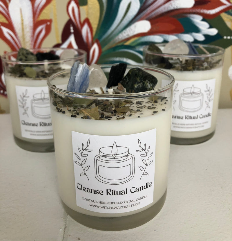 Cleanse Spell Candle
