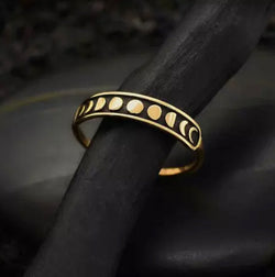 Bronze Moon Phases Ring