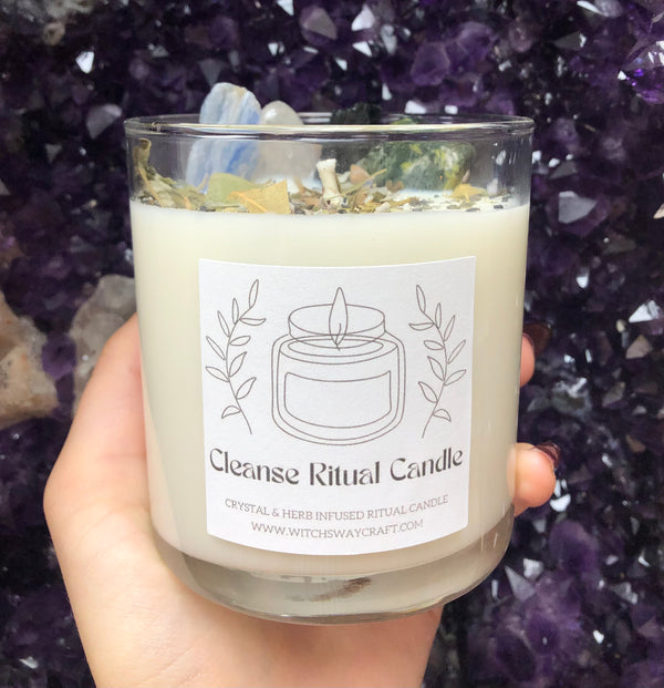 Cleanse Spell Candle
