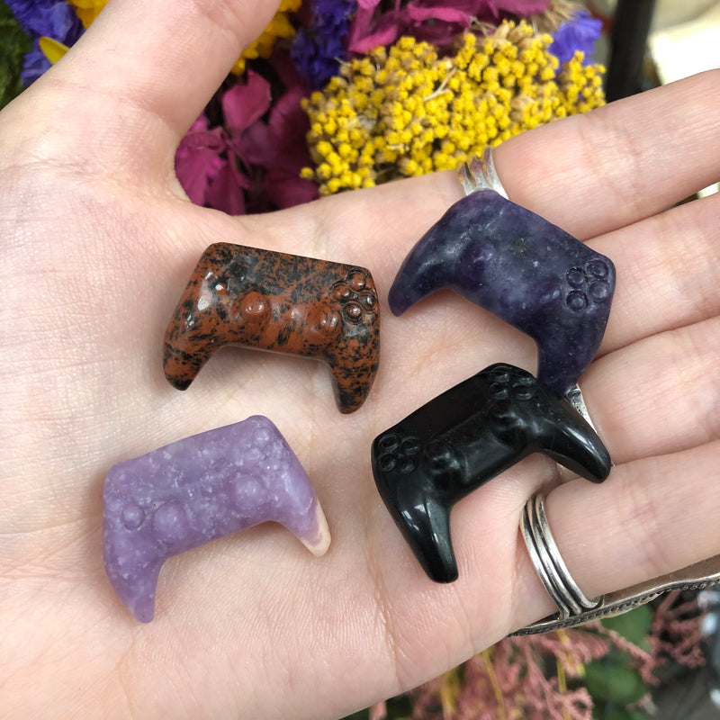 Crystal Game Controllers (choose your stone type!)