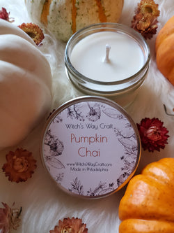 Pumpkin Chai - Scented Soy Candle