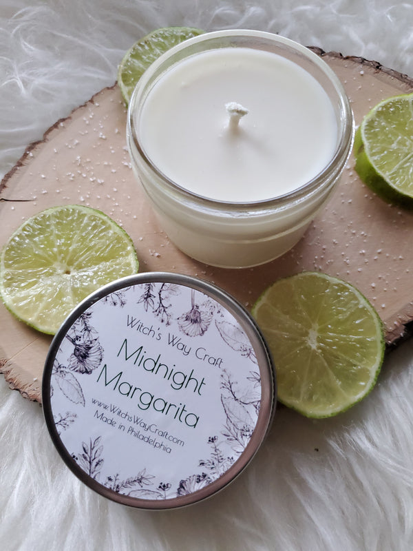 Midnight Margarita - Scented Soy Candle