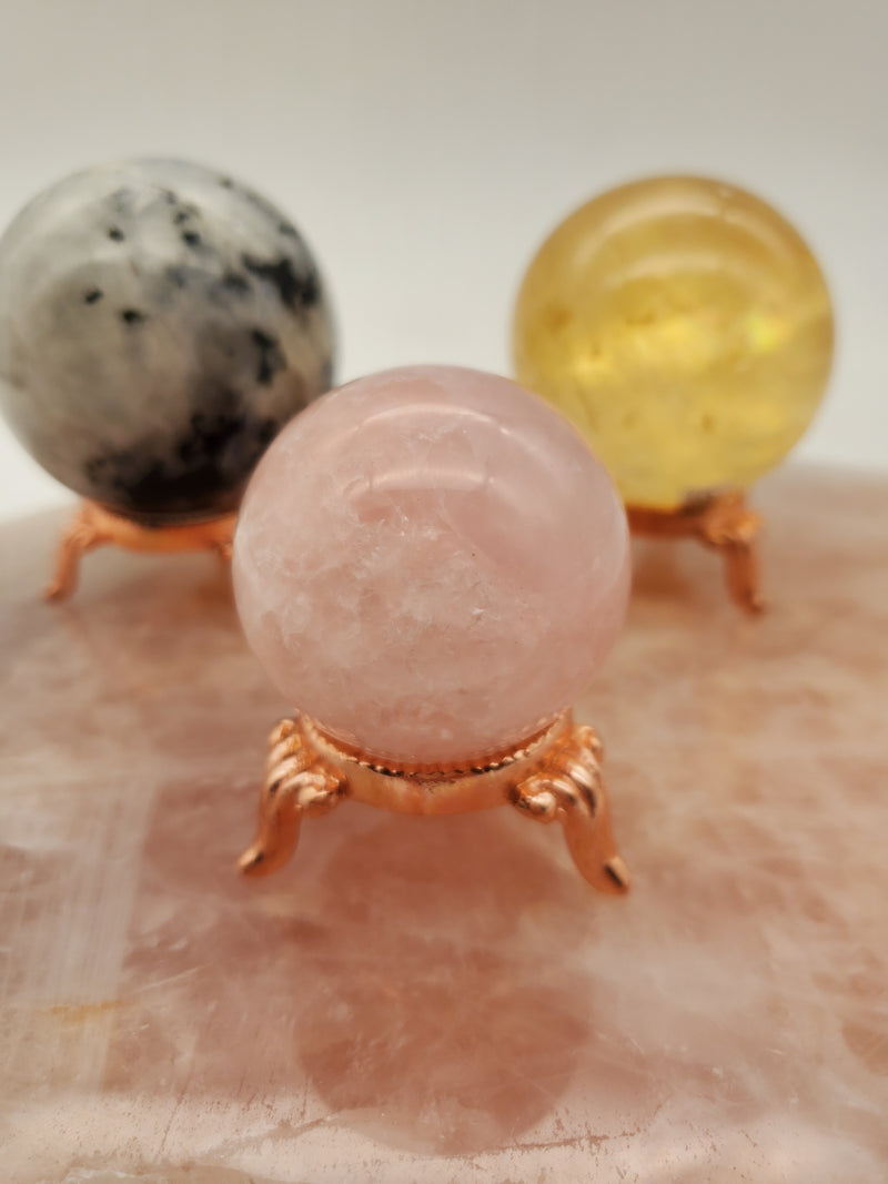 Copper - Stand for Crystal Spheres 1.25 inches