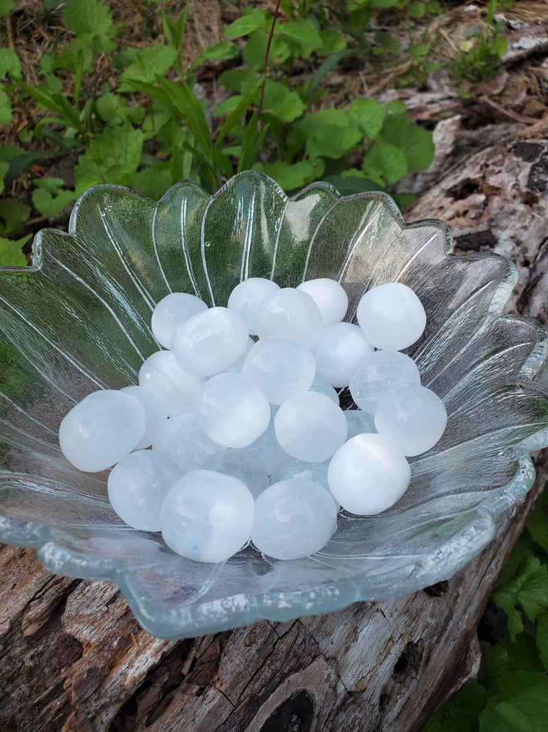 Tumbled Selenite