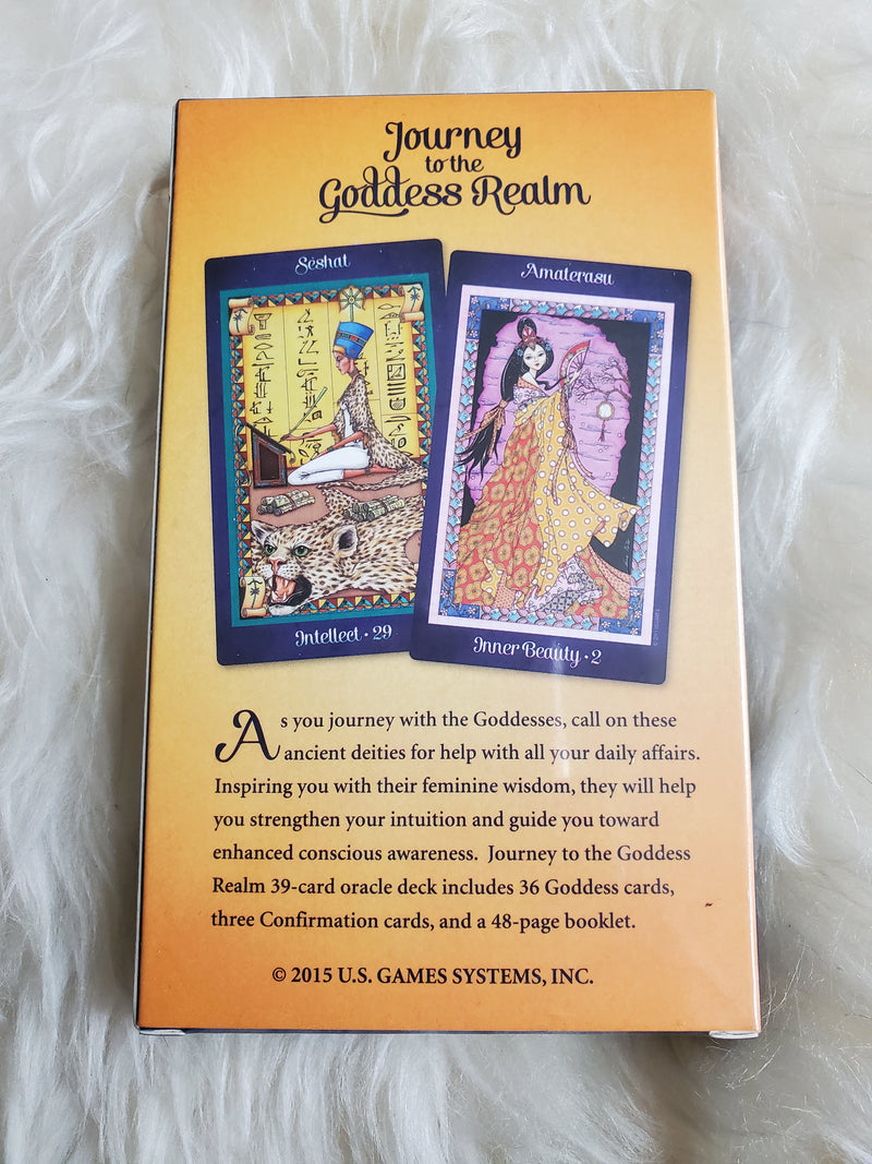 Journey to the Goddess Realm Tarot Deck
