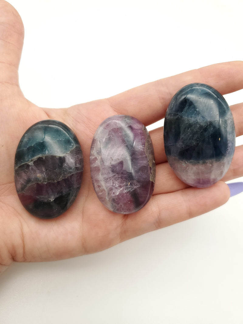 Fluorite Palm Stone