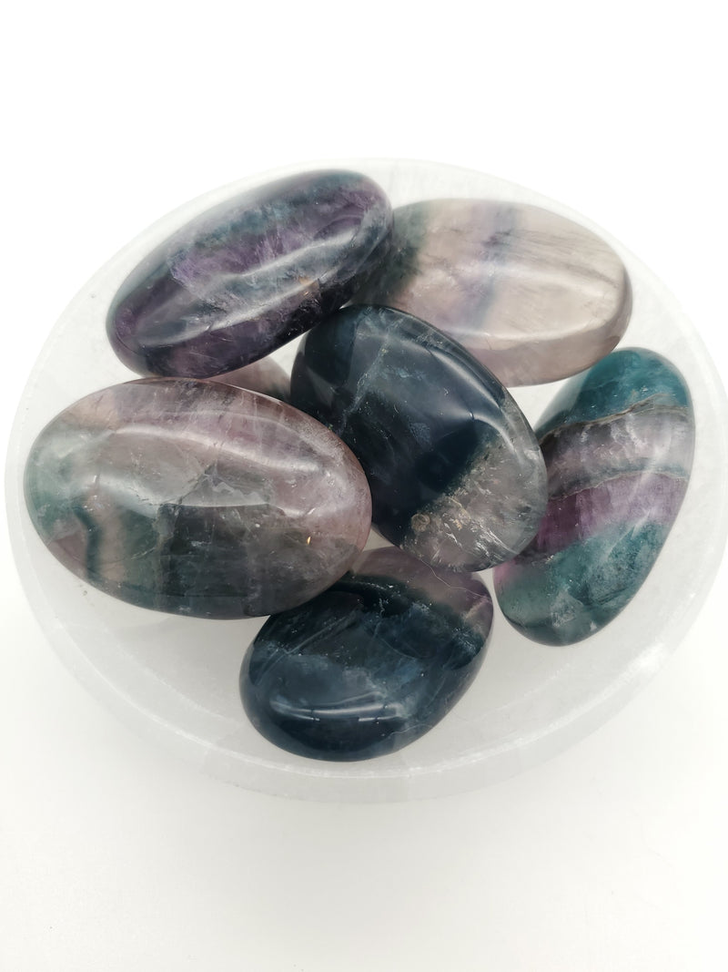 Fluorite Palm Stone