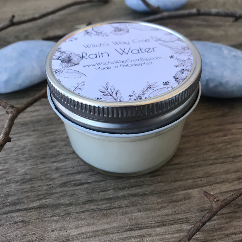 Rain Water - Scented Soy Candle