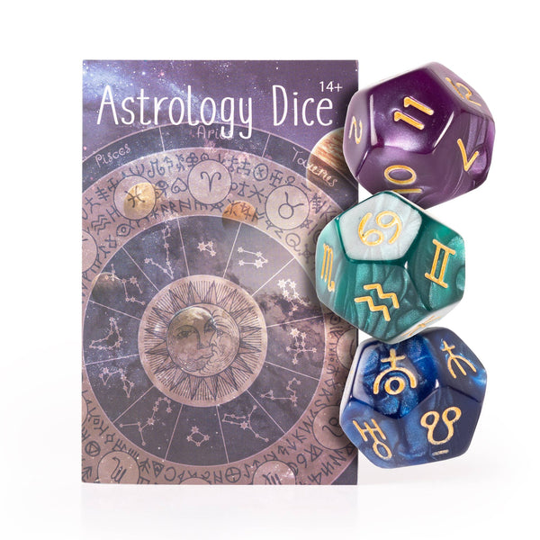 Astrology Dice Set