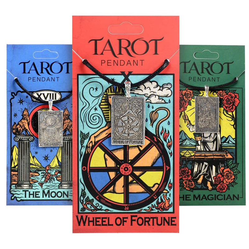 Tarot Necklace on a cotton cord: Strength