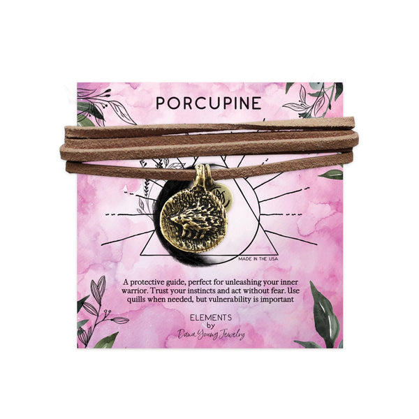 Porcupine Talisman - Necklace by DYJ