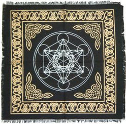 Metatron's Cube Altar Cloth