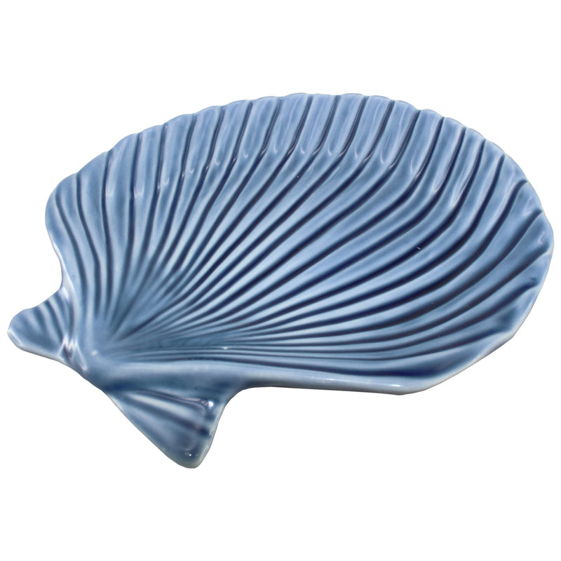 Clam Shell Porcelain Tray