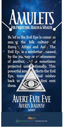 Amulets Avert Evil Eye Pewter Charm