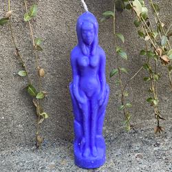 Purple Goddess Candle