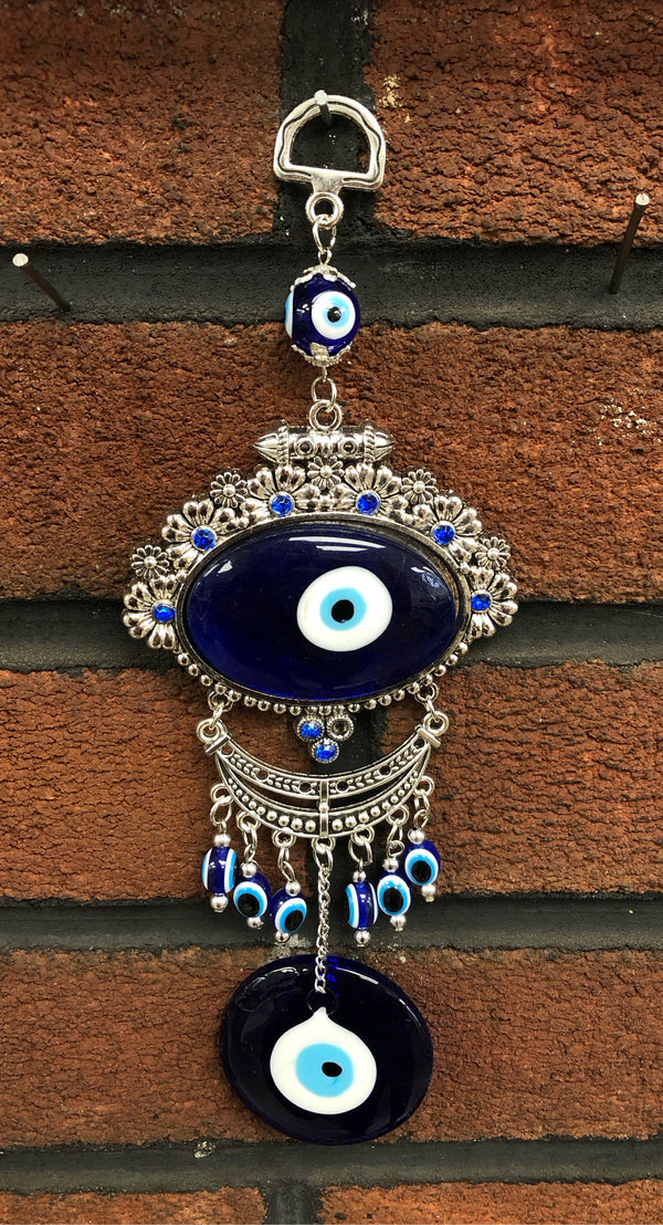 Evil Eye Glass Wall Charm