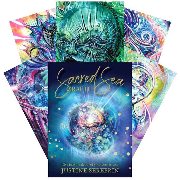 Sacred Sea Oracle: Dive into the depth of your cosmic soul by Justine Serebrin