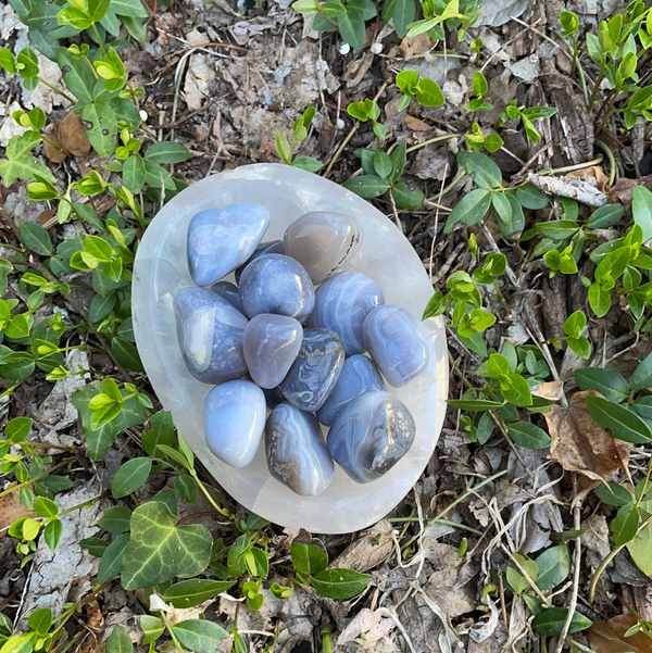 Blue Chalcedony Tumble