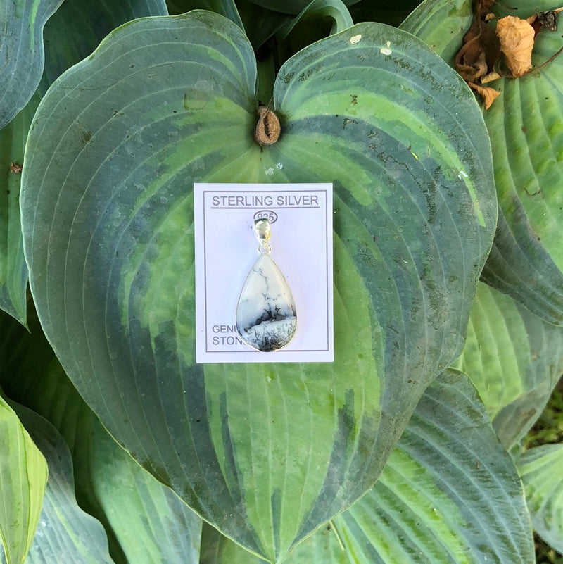 Dendritic Agate Pendant