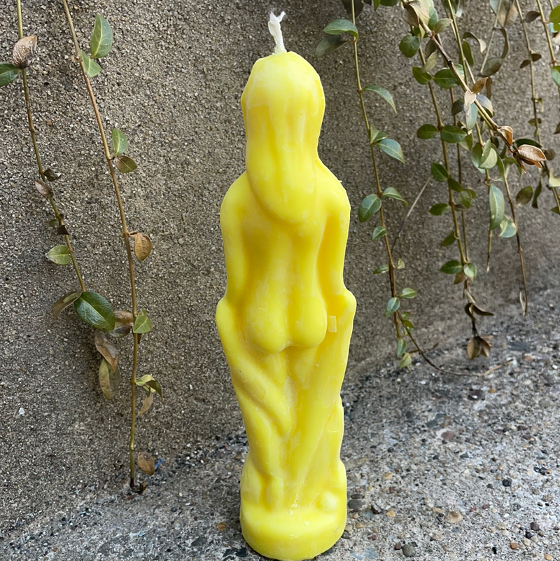 Yellow Goddess Candle