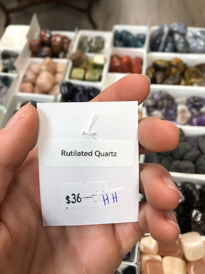 Rutilated Quartz Pendant - HH