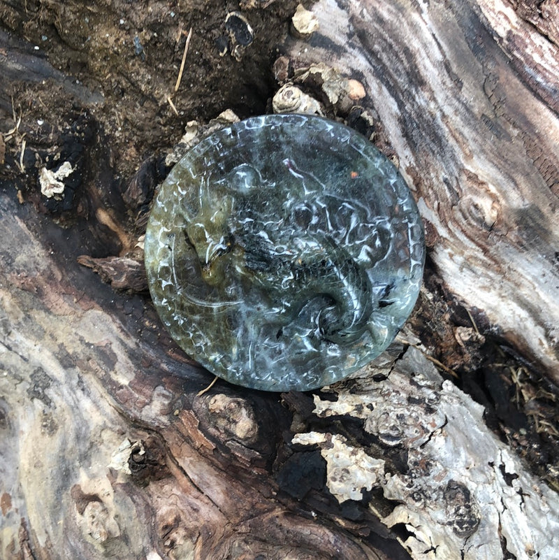 Capricorn Labradorite Carving-U