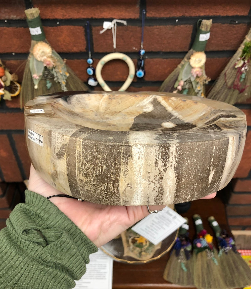 Petrified Wood Bowl - h