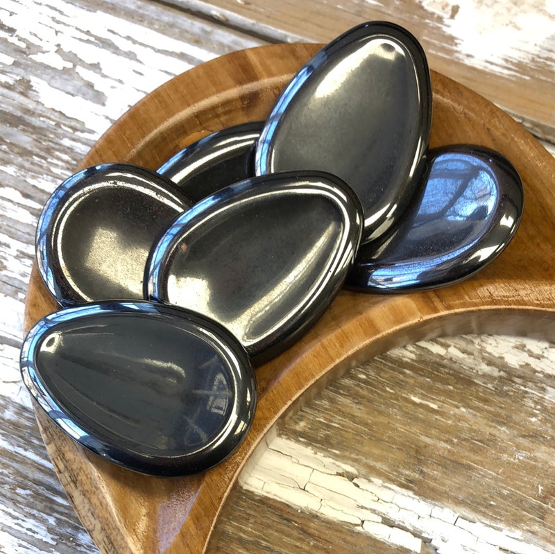 Hematite Worry Stone