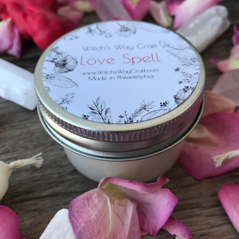 Love Spell Scented Soy Candle