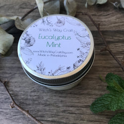 Eucalyptus Mint - Scented Soy Candle