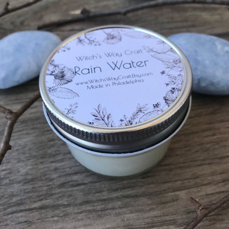 Rain Water - Scented Soy Candle